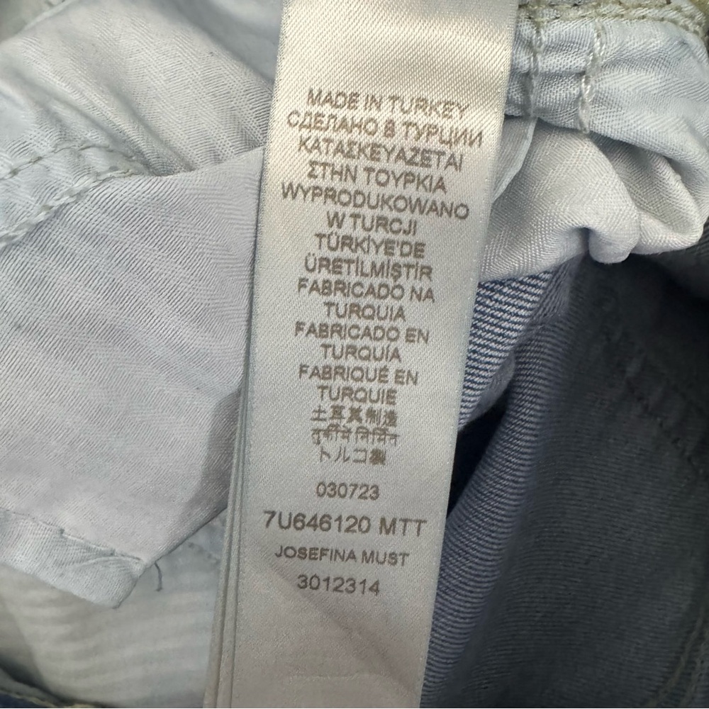 Seven All Mankind Luxe Vintage Josefina In Must Jeans Size 25 - Picture 11 of 12